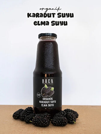 Organik Karadut ve Elma Suyu 1 lt