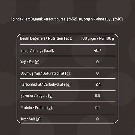 Organik Karadut ve Elma Suyu 1 lt
