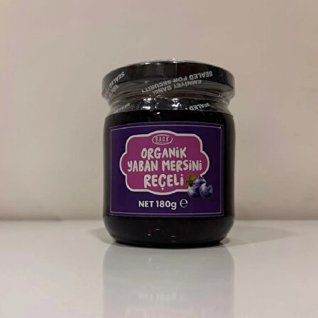 Organik Yaban Mersini Reçeli