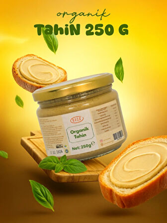 Organik Çiğ Tahin - 250 g