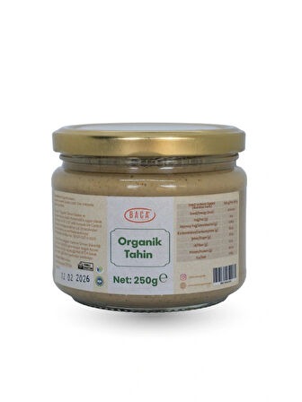 Organik Çiğ Tahin - 250 g
