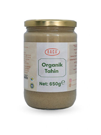 Organik Çiğ Tahin - 650 g