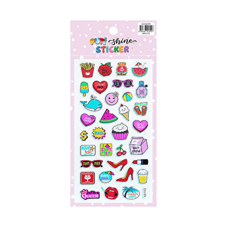 Puti Shine Sticker - Queen (10113)