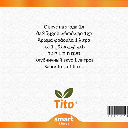 Çilek Aroması 1 litre