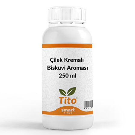 Çilek Kremalı Bisküvi Aroması 250 ml