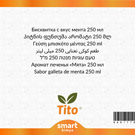 Naneli Kurabiye Aroması 250 ml