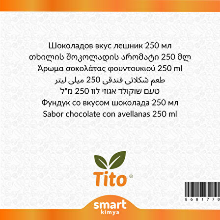 Fındıklı Çikolata Aroması 250 ml