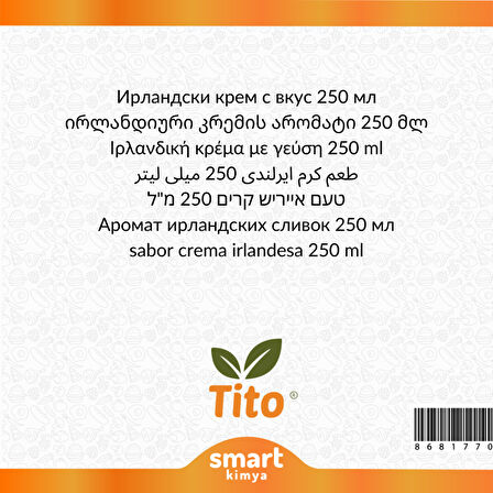 İrlanda Kreması Aroması 250 ml