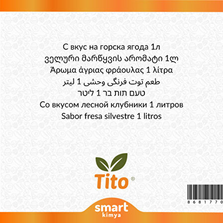 Dağ Çileği Aroması 1 litre