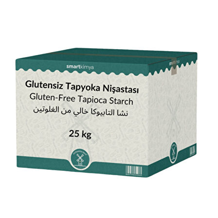 Glutensiz Tapyoka Nişastası 25 kg