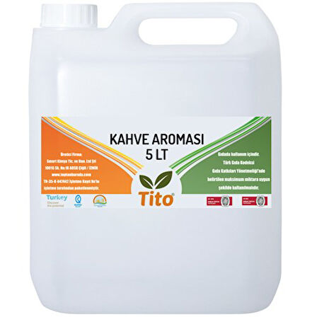 Kahve Aroması 5 litre