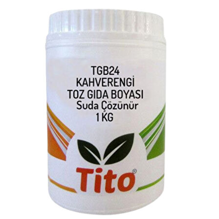 Kahverengi Gıda Renklendiricisi Toz Suda Çözünür E155 1 kg