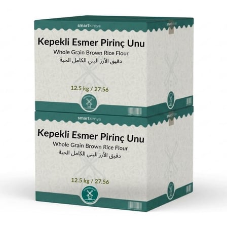 Kepekli Esmer Pirinç Unu 25 kg