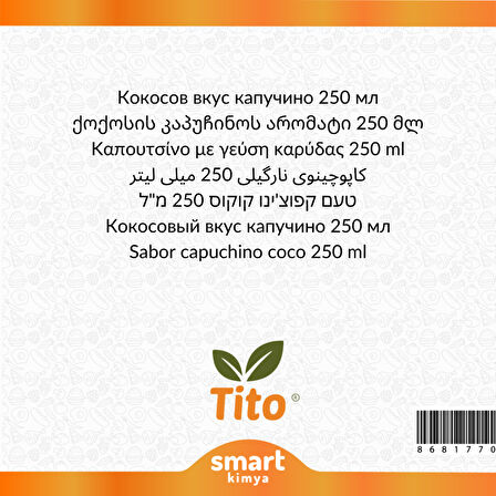 Hindistan Cevizli Kapuçino Aroması 250 ml