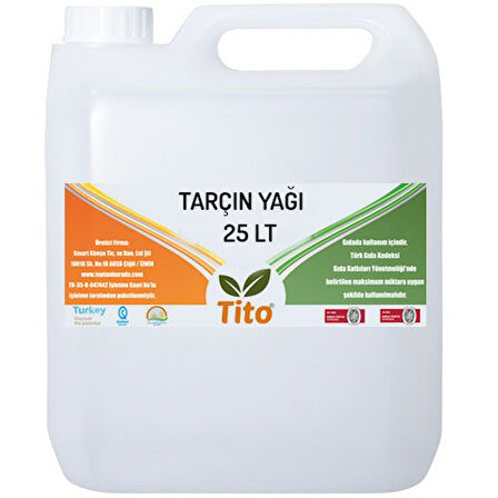 Tarçın Uçucu Yağı 25 litre