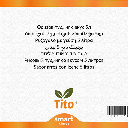 Sütlaç Aroması 5 litre