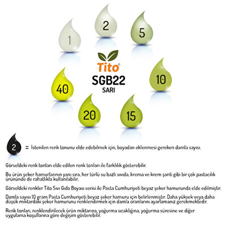 Sarı Gıda Renklendiricisi Sıvı Suda Çözünür E102 5 litre