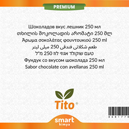 Premium Fındıklı Çikolata Aroması 250 ml