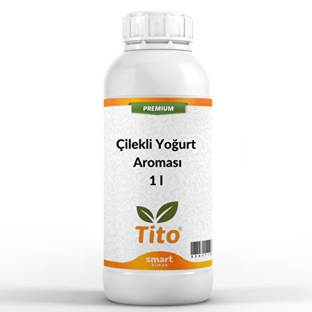 Premium Çilekli Yoğurt Aroması 1 litre