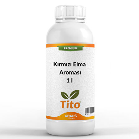 Premium Kırmızı Elma Aroması 1 litre
