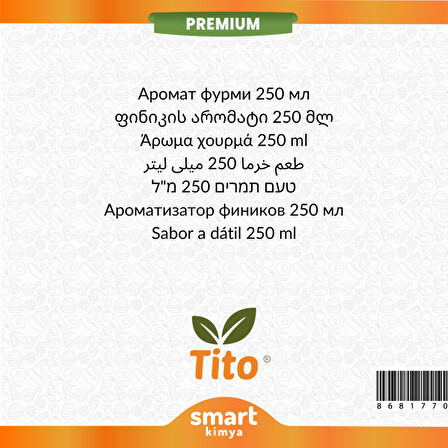 Premium Hurma Aroması 250 ml