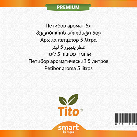Premium Petibör Aroması 5 litre