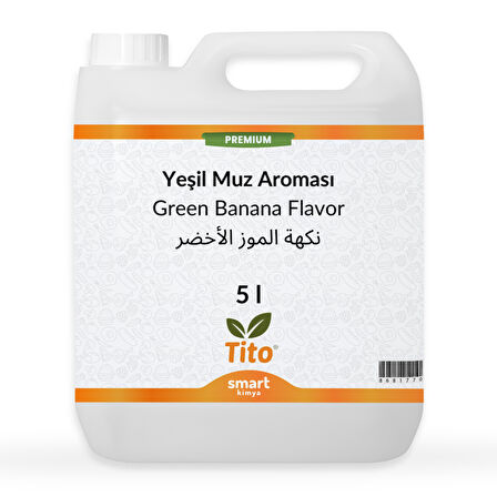 Premium Yeşil Muz Aroması 5 litre