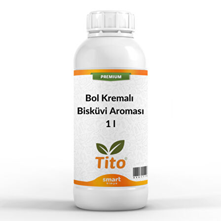 Premium Bol Kremalı Bisküvi Aroması 1 litre