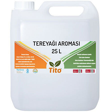 Tereyağı Aroması 25 litre