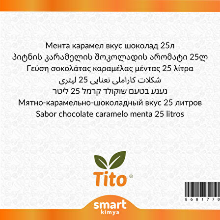 Nane Karamel Çikolata Aroması 25 litre