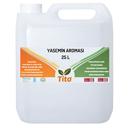 Yasemin Aroması 25 litre