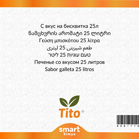 Kurabiye Aroması 25 litre