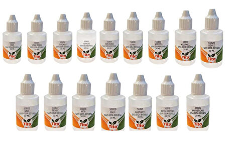 Sıvı Gıda Renklendiricisi Mega Set 16 Parça 480 g