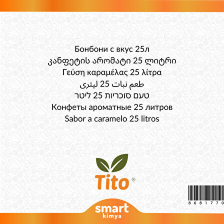 Şeker Aroması 25 litre