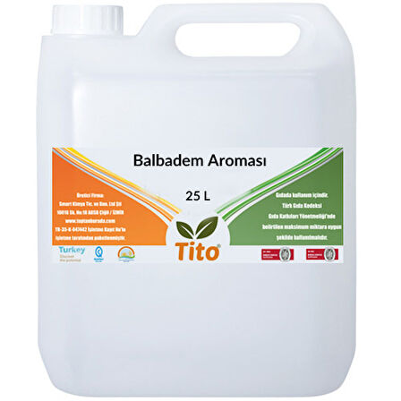 Balbadem Aroması 25 litre