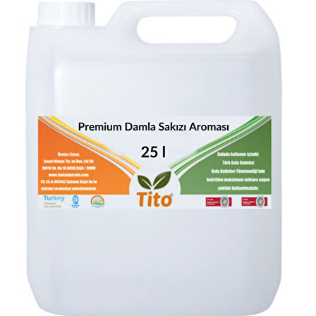 Premium Damla Sakızı Aroması 25 litre