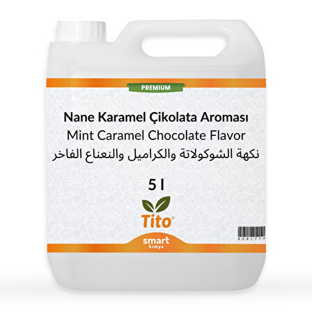 Premium Nane Karamel Çikolata Aroması 5 litre