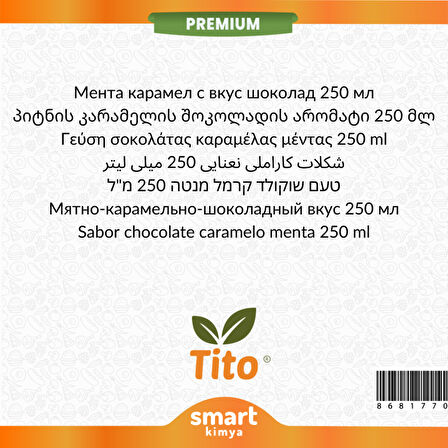 Premium Nane Karamel Çikolata Aroması 250 ml