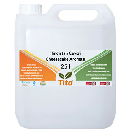 Hindistan Cevizli Cheesecake Aroması 25 litre