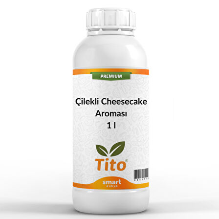Premium Çilekli Cheesecake Aroması 1 litre