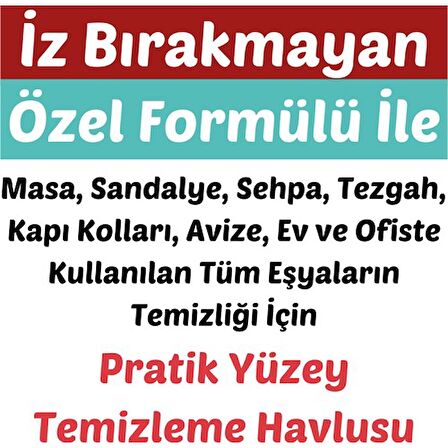 Pafilya Yüzey Temizlik Havlusu Beyaz Sabun Kokulu-Karbonat ve Sirkeli 102 Yaprak Plastik Kapaklı