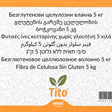 Glutensiz Selüloz Lifi 5 kg