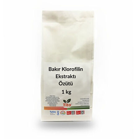 Bakır Klorofilin Ekstraktı Özütü 1 kg