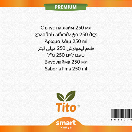 Premium Misket Limonu Aroması 250 ml