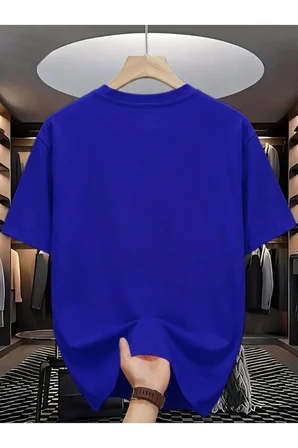 Unisex Kalp Baskılı Tasarım Tshirt