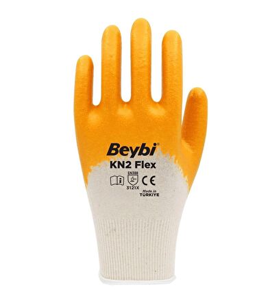 Beybi Kn2 Flex Pamuk Astarlı Nitril Eldiven 9 No 12 Çift