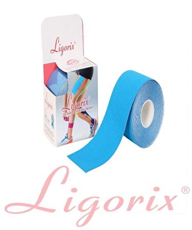 Ligorix Kinesio Tape Sporcu Bandı 5cmX5m Mavi