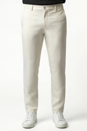 Erkek Flexon Ultra Esnek Relaxed Beli Lastikli Jogger Pantolon Krem M702-R0433-06