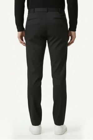 Erkek Flexon Ultra Esnek Relaxed Beli Lastikli Jogger Pantolon Siyah M702-R0433-07