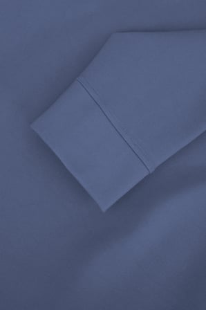 Erkek Focus Esnek Kumaş Yumuşak Dokulu Günlük Sweatshirt Mavi M401-R0342-03